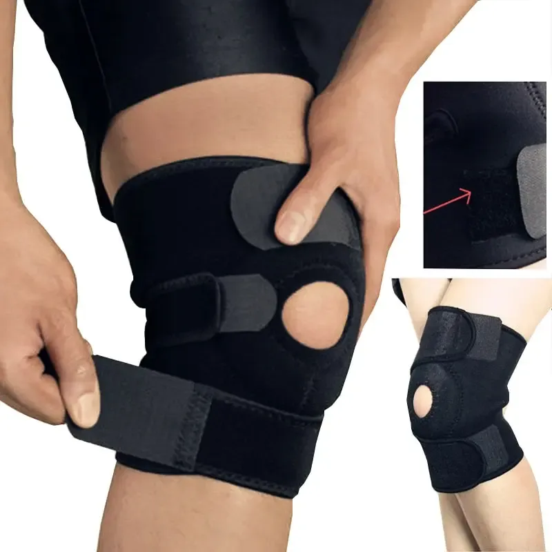 Einstellbare Kompression Knie Patellasehne Stütze für Männer Frauen Arthritis Schmerz Verletzung Erholung Laufen Training