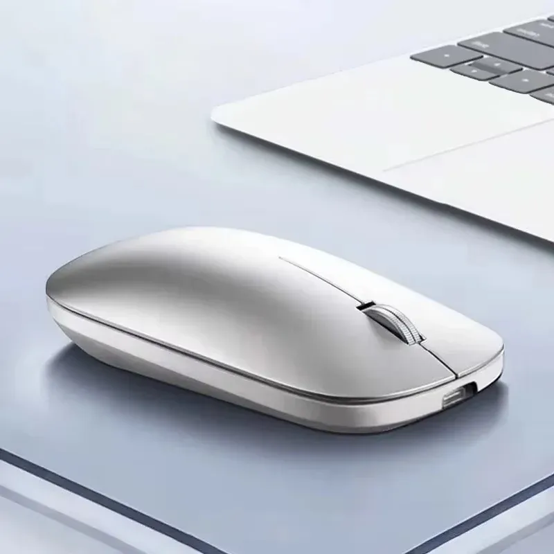 Kabellose Maus Bluetooth Leise 2,4G Dual-Modus Typ-C Aufladbar Ergonomisch Morandi Tragbar Laptop Büro Gaming-Maus