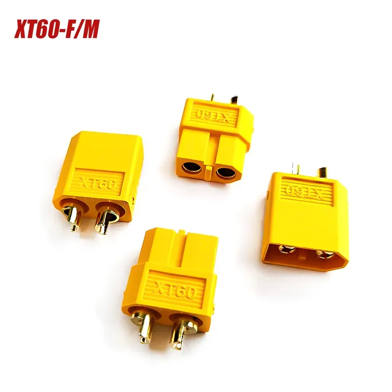 Amass xt60 10/pairs männliche Buchsen stecker für RC Quadcopter fpv Renn drohnen fern gesteuerte Spielzeug teile