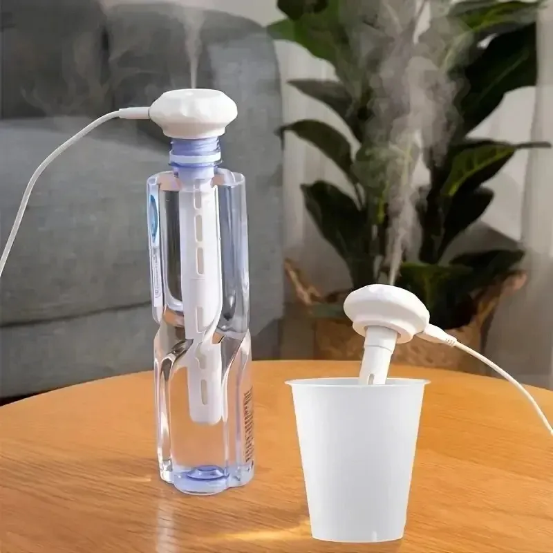 Super leiser tragbarer Nebel-Luftbefeuchter für Büro, Schlafzimmer, Auto und Reisen – verstellbare Länge, keine Wasserflasche erforderlich – verbessert
