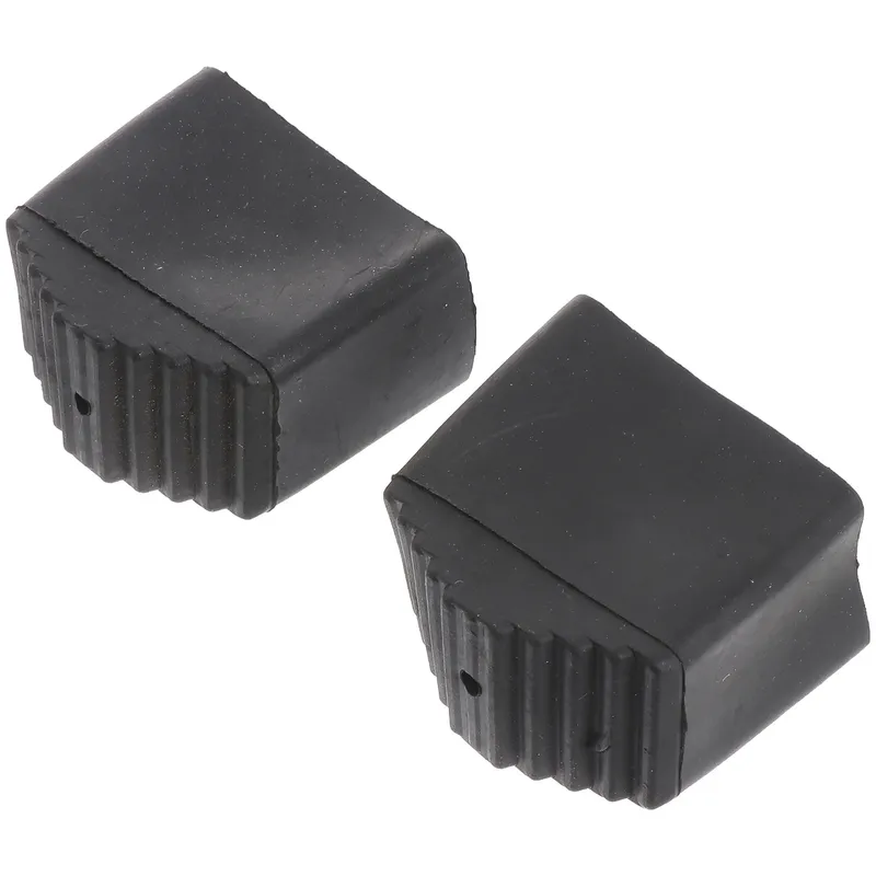 2 Stück rutschfeste Leiterfüße, Gummiabdeckungen, 2 x 4 cm, Fußpolster für Zuhause, Treppen, faltbare Trittleiter, rutschfester Boden