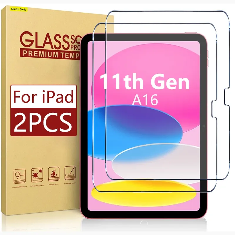 Für Ipad 11. Generation Displayschutzfolie aus gehärtetem Glas auf der iPad 11. Generation A16 2025 9H Filmzubehör
