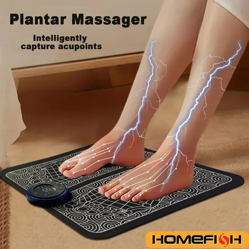 Elektrisches Fußmassagegerät, Muskelmassage, Entspannungstrainer für Massage, Fitness, Outdoor, Sport, Zuhause, Familie, Entspannung