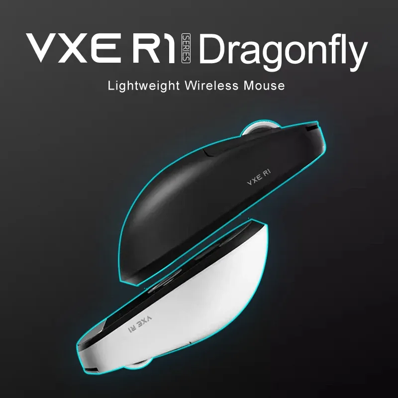 ATK VXE Dragonfly R1 Pro MAX Kabellose Gaming-Maus PAW3395 R1 SE Plus Anpassbare E-Sport FPS-Maus Wiederaufladbare Leichte Maus