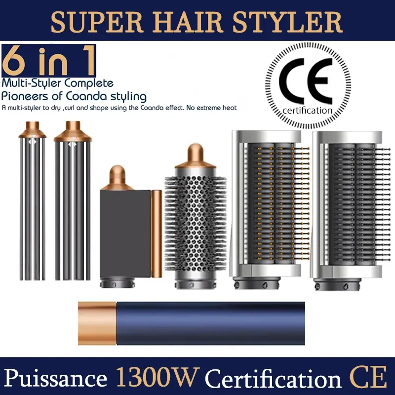 SenCiciMen X9 Multi Haar Styler Lockenstab Haar Heißluft Pinsel Curling Barrel Haartrockner Salon Professionelle Lockiges Haar Styler