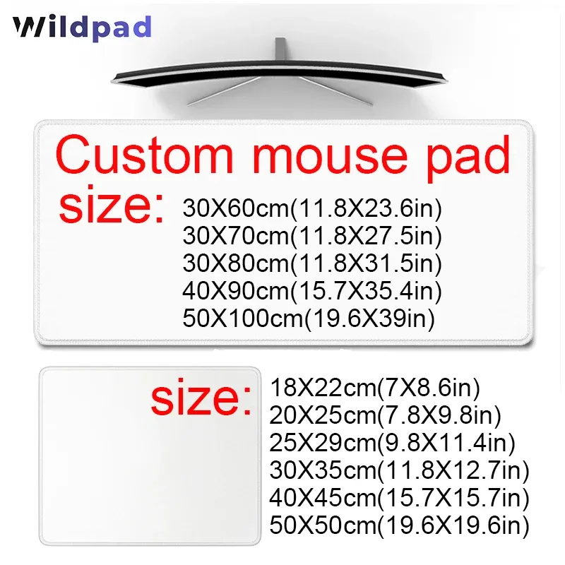 Benutzerdefinierte Mauspad Druck Diy große Spielmatte Gaming individuelle Matte XXL Größe Gamer Büro Mousepad OEM Logo Bulk Rabatte Schreibtisch Matte