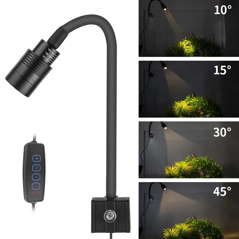 USB Aquarium Licht Beleuchtung Pflanzen Wachsen Licht Super Slim LED 3W Wasserpflanze Beleuchtung Wasserdichte Clip-on Lampe für Aquarium