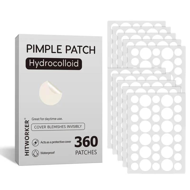 360 stücke Gesicht Akne Patch Unsichtbare Hautpflege Pickel Akne Patches Entzündungshemmende Heilung Absorbieren Spot Aufkleber Abdeckt Akne