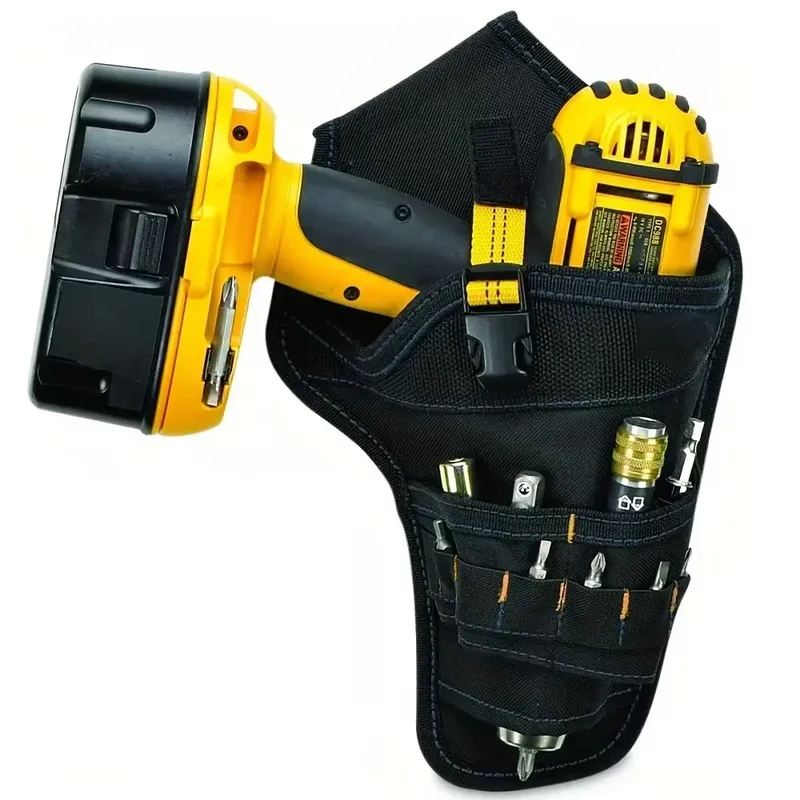 Elektrowerkzeug-Holster, Akku-Bohrschrauber-Holster/Einzelhaken mit Metallclip für einfache Befestigung, zum Aufbewahren und Organisieren von Werkzeugsätzen