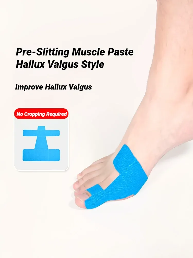 Kinesiologie-Tape, Hallux Valgus, Big Toe Corrector für Sport, wasserdicht, schützender Glätteisen, Bunion