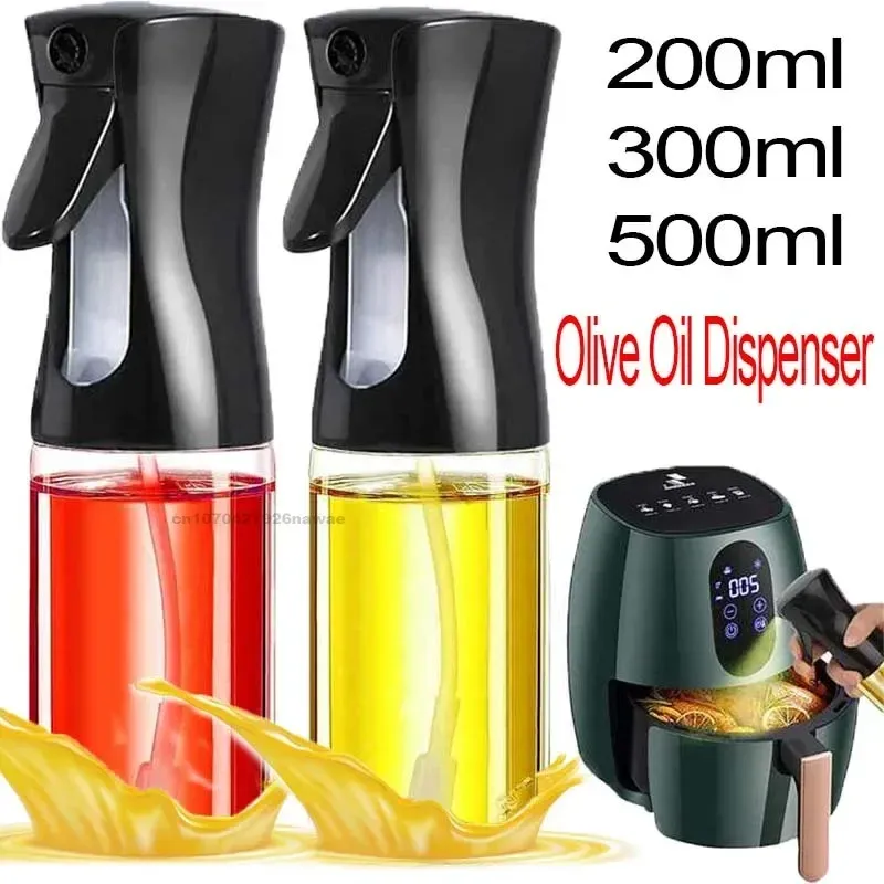 Ölspray zum Kochen, Olivenölspender, Plastikflaschensprüher, Nebel, wiederverwendbar, Lebensmittelqualität, Ölessigspray, Küchenzubehör