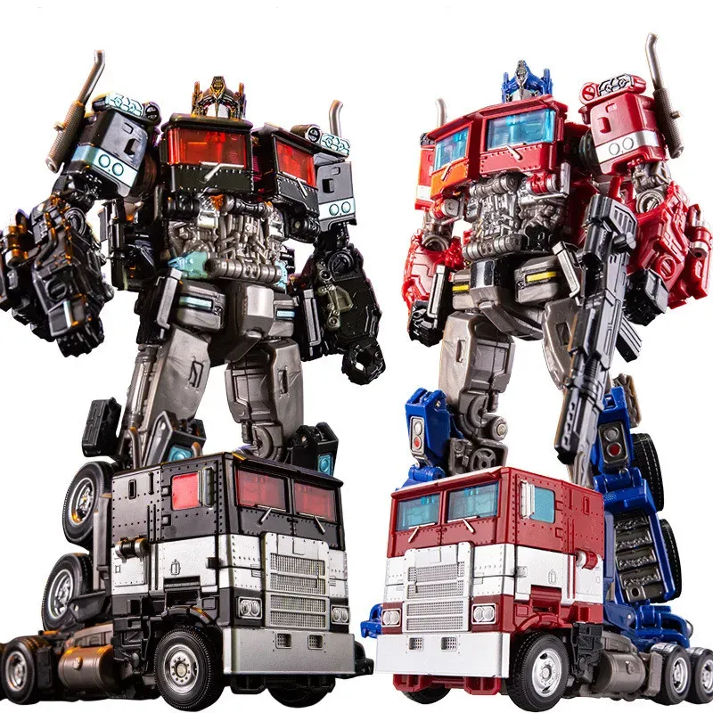 Transformation Spielzeug Roboter Auto Legierung Kunststoff ys04a Optimu Prim Action figur Anime Filmreihe Kinder Geburtstags geschenk