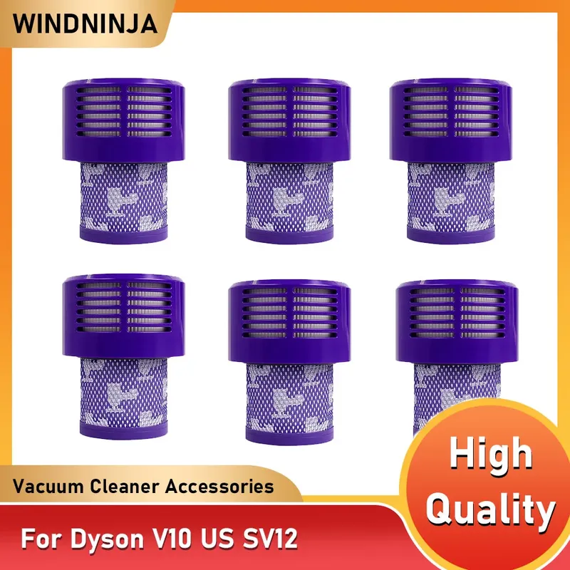 Für Dyson V10 SV12 Filter Hepa Zubehör Roboter Staubsauger Waschbar Filter Ersatz Reinigung Ersatzteile