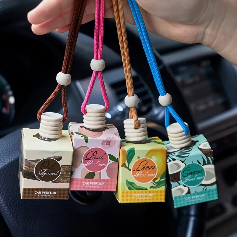    Auto Lufterfrischer Mini Aromatherapie Ätherisches Öl Geruch Eliminator Kit Luftbefeuchter Geschenk Box Luftreiniger Auto Diffusor Lange Lasti