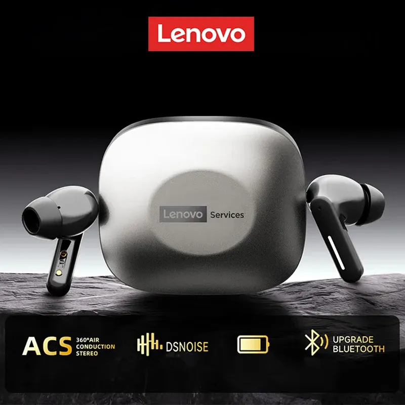 Neue Lenovo LE209 Drahtlose Bluetooth Kopfhörer ANC Noise Reduction HiFi Musik Bluetooth Kopfhörer 30H Batterie Lebensdauer Gaming Headset