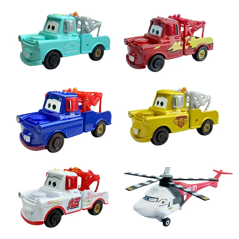 Disney Pixar Cars 2 3 Spielzeug Mater Lightning McQueen Collection Mini Small Legierung Metall Modellauto Spielzeug Sammeln Fahrzeuge Junge Kinder Gif