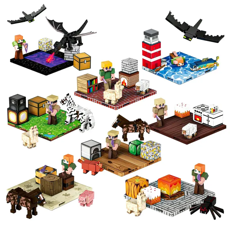 3D-My Magnetic Building Blocks, DIY Learning Building Space Reasoning Toys, Geburtstagsgeschenke für Kinder ab 6 Jahren