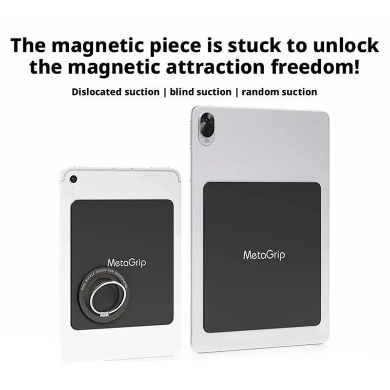 Universelle magnetische selbstklebende Standplatte für IPad/Tablet, Freisprechhalter mit starker Klebrigkeit zum Lesen, Beobachten und Zeichnen