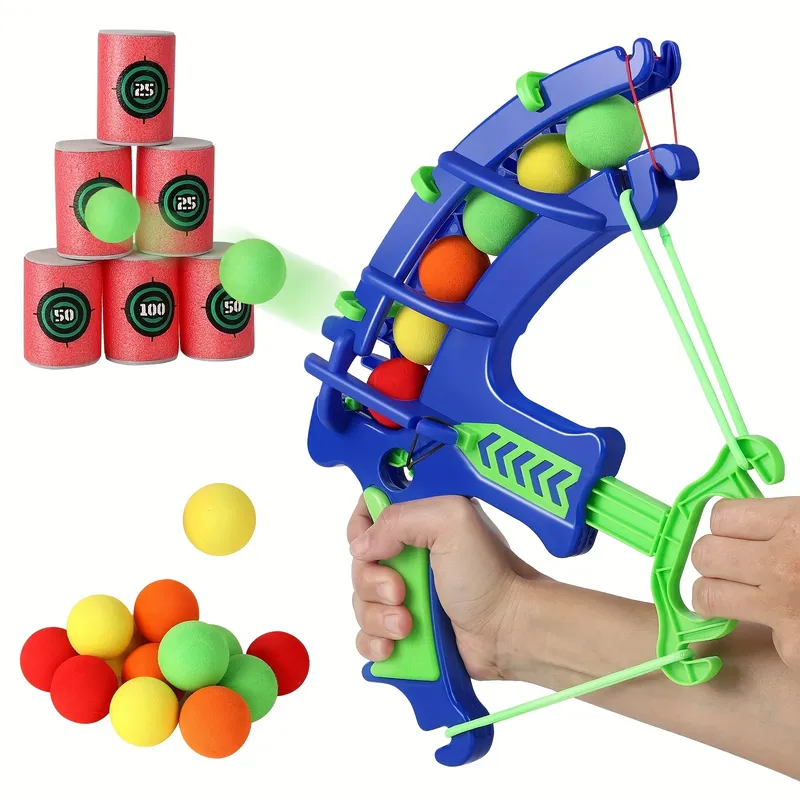 1 Set Soft Bullet Target Übungsspielzeug für Jungen, Partyspiele, pädagogisches Schießübungsspielzeug, Weihnachts- und Neujahrsgeschenke für Kinder