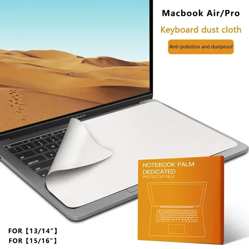 Bildschirm Tastatur Schutz Mikrofaser Liner Reinigungstuch für MacBook Air 13" Pro 14" 15" 16" Notebook Tastatur Decke Abdeckung