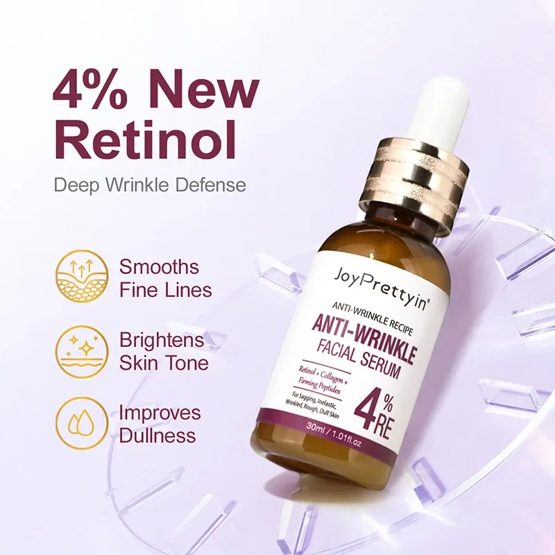 Anti-Falten Retinol Gesichtsserum Kollagen Anti-Aging Lifting Straffende Hyaluronsäure Gesichtsserum Hautpflege 30 ml