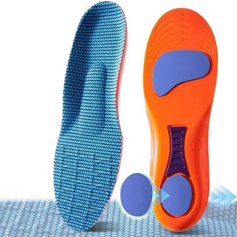 1 paar Sport Einlegesohlen für Schuhe Sohle Schock Deodorant Atmungsaktive Kissen Laufende Einlegesohlen für Füße Mann Frauen Orthopädische Einlegesohlen