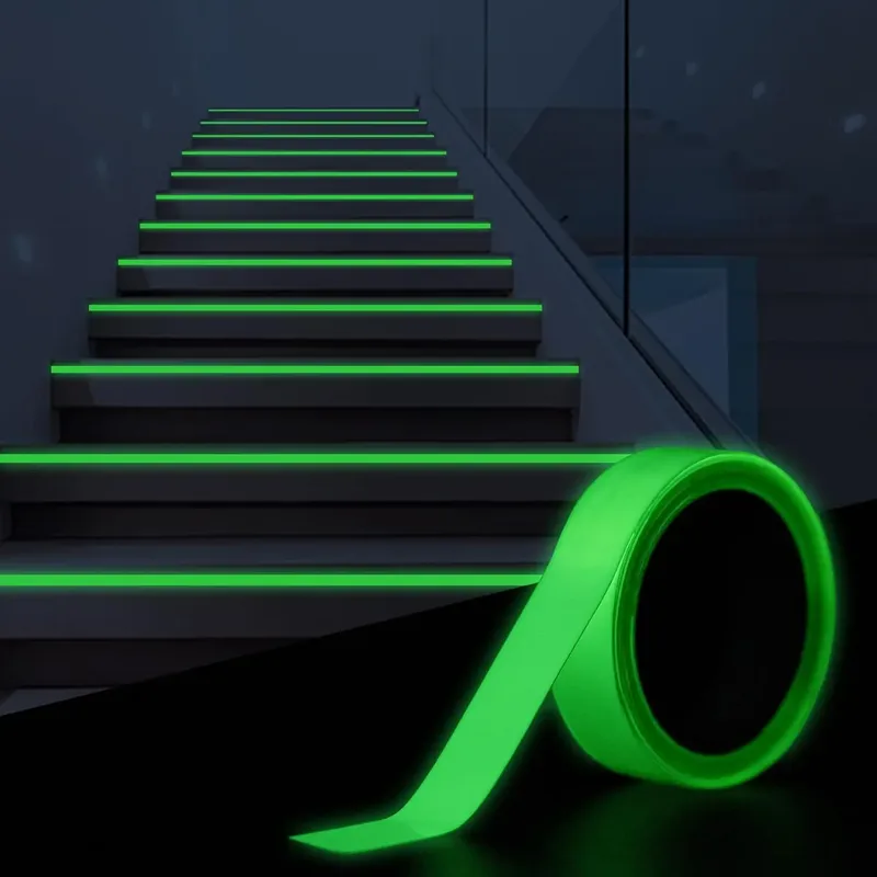 Im Dunkeln leuchtendes Gaffer-Klebeband – neonfluoreszierend, leuchtend reflektierend, hohe Sichtbarkeit für Kino, Bühnen und dunkle Bereiche