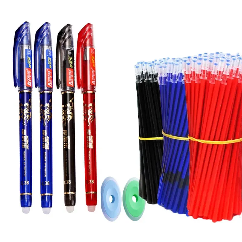 26 Teile/satz Kawaii Löschbaren Stifte 0,5mm Gel Stift Wasserdichte Gel Tinte Schreibwaren Schule Schriftlich liefert für Notebook Büro Student