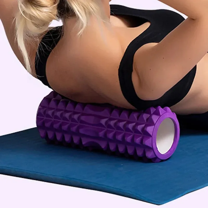 Hohlschaum-Massagerolle – Yoga-Fitnesssäule zur Muskelentspannung und Übungsunterstützung, Trainingsbegleiter