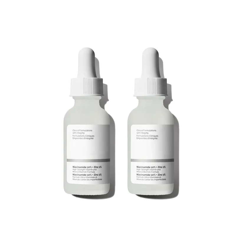 30 ml aus 10 % Niacinamid + 1 % Zink, geeignet für glattes Serum auf der Haut, neigbar für Probleme, geeignet für Männer und Frauen