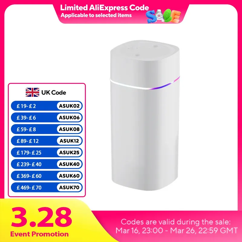 Kleine USB Dual Spray Luftbefeuchter Haushalt Stumm Große Nebel Volumen Desktop Auto Tragen