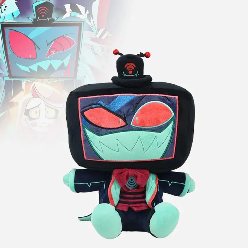 Hazbin Hotel Plüschtiere, lustige Anime-bezogene Merchandise, Fan, Hobby, Sammlerstücke, exquisiter Desktop-Dekorationsartikel, Geschenk für Freunde