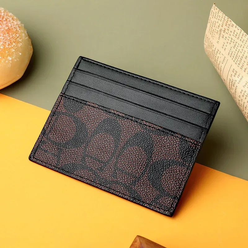 1 Stück PU-Leder Kartenhalter Luxus 2026 #   Geldbörsen Slim Compact Multiple Slots Organizer für Bankkarten Bargeld Damen Geldbörse Tasche