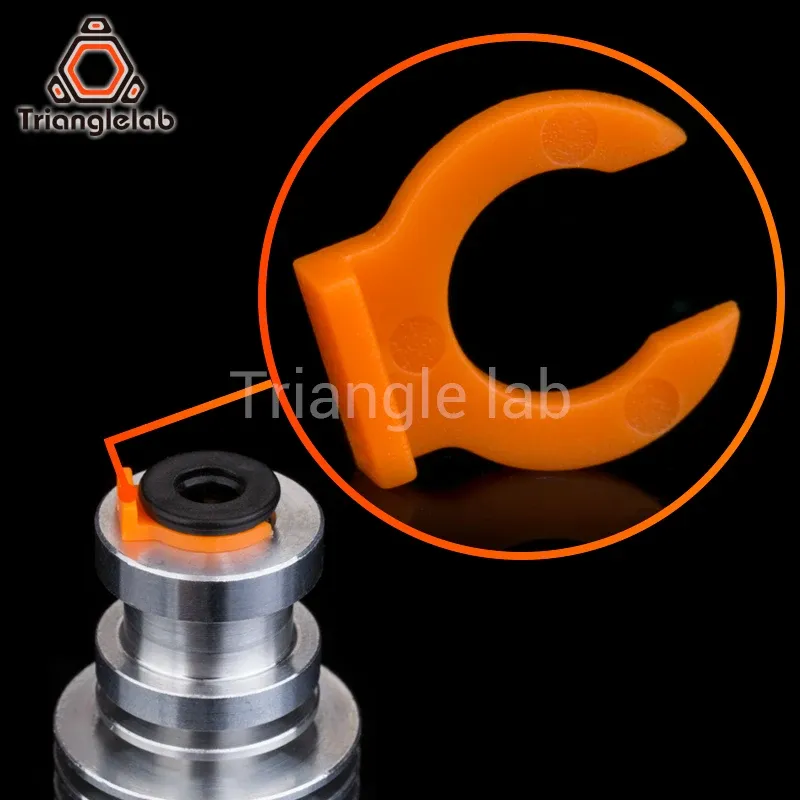 Trianglelab Spannzangen-Clips für Bowden-Schlauch-Spannzange für V6-Kühlkörper Hotend 3D-Drucker Zugang 1,75 mm Filament Bowden-Spannzangen-Clips